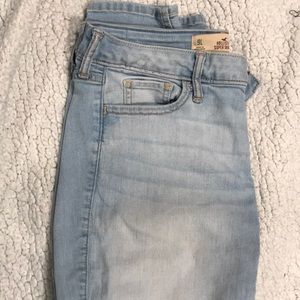 Light blue, long, skinny, jeans